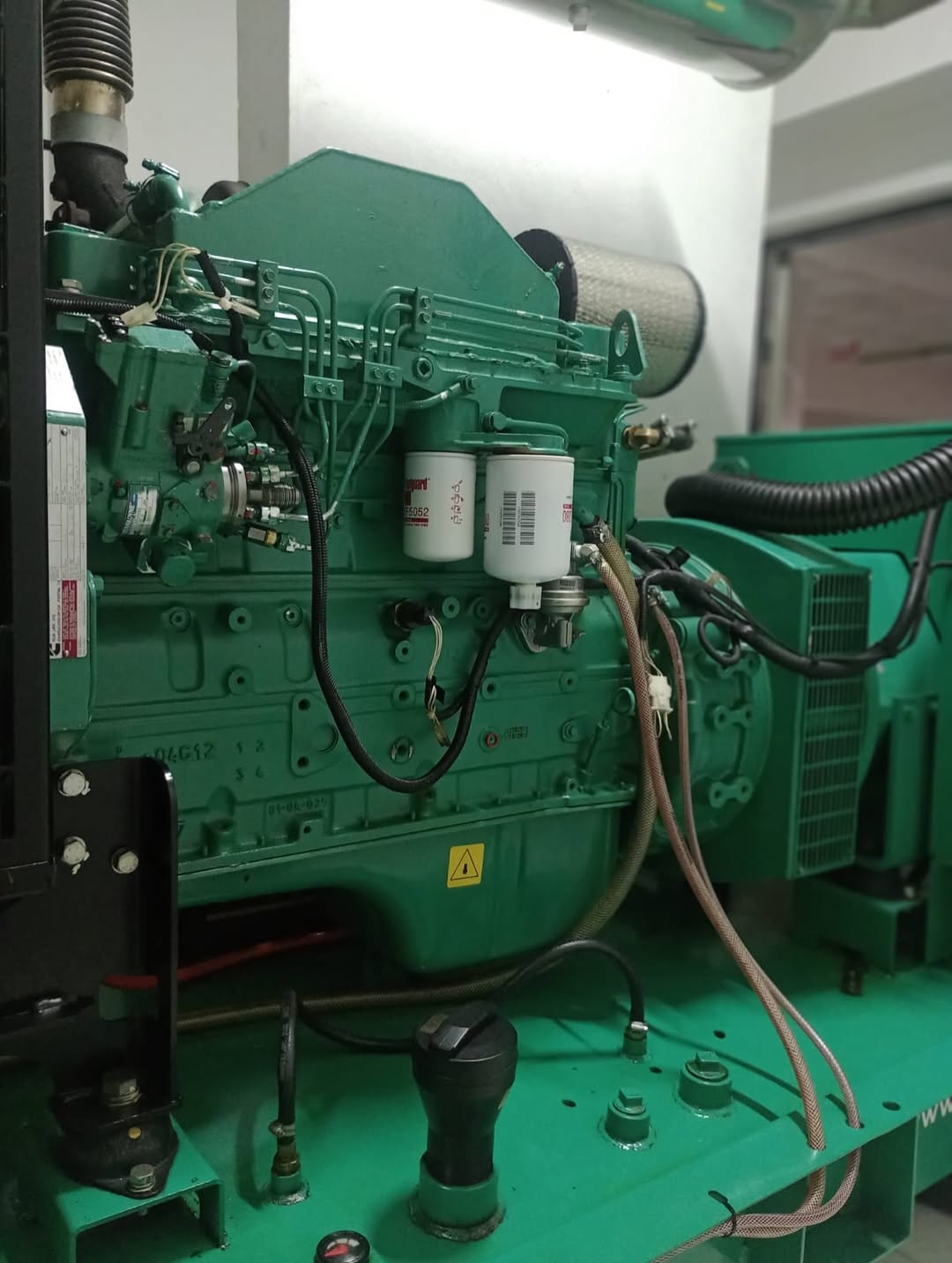 Detalhe de manuten&ccedil;&atilde;o Cummins