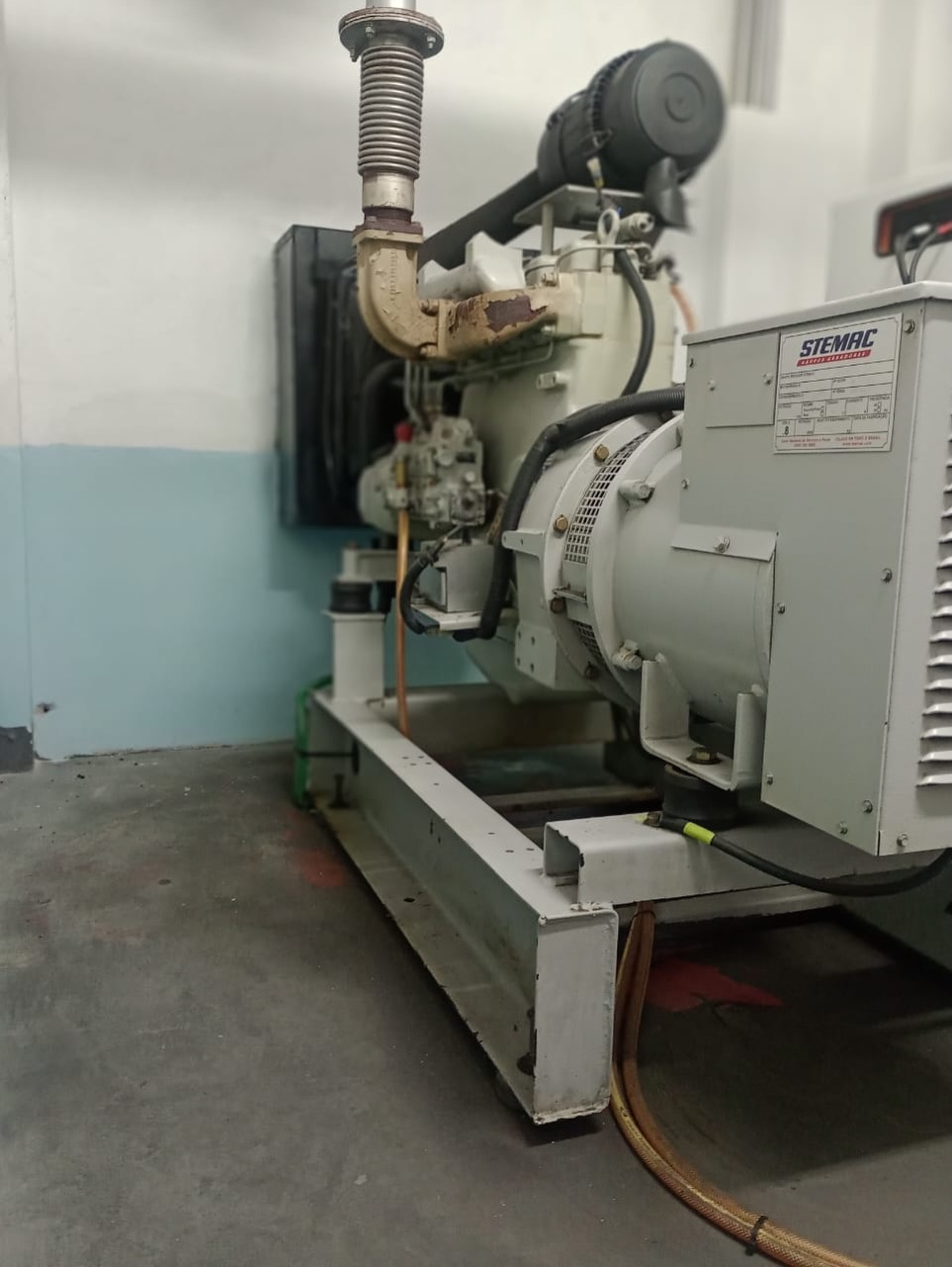 Gerador Stemac instalado